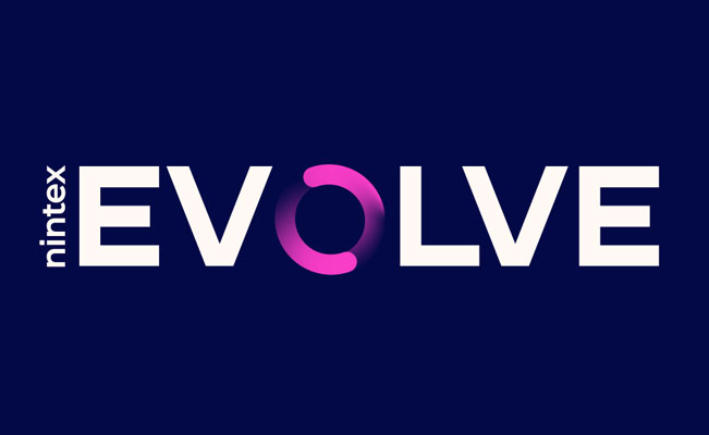 Evolve event logo and brand identity