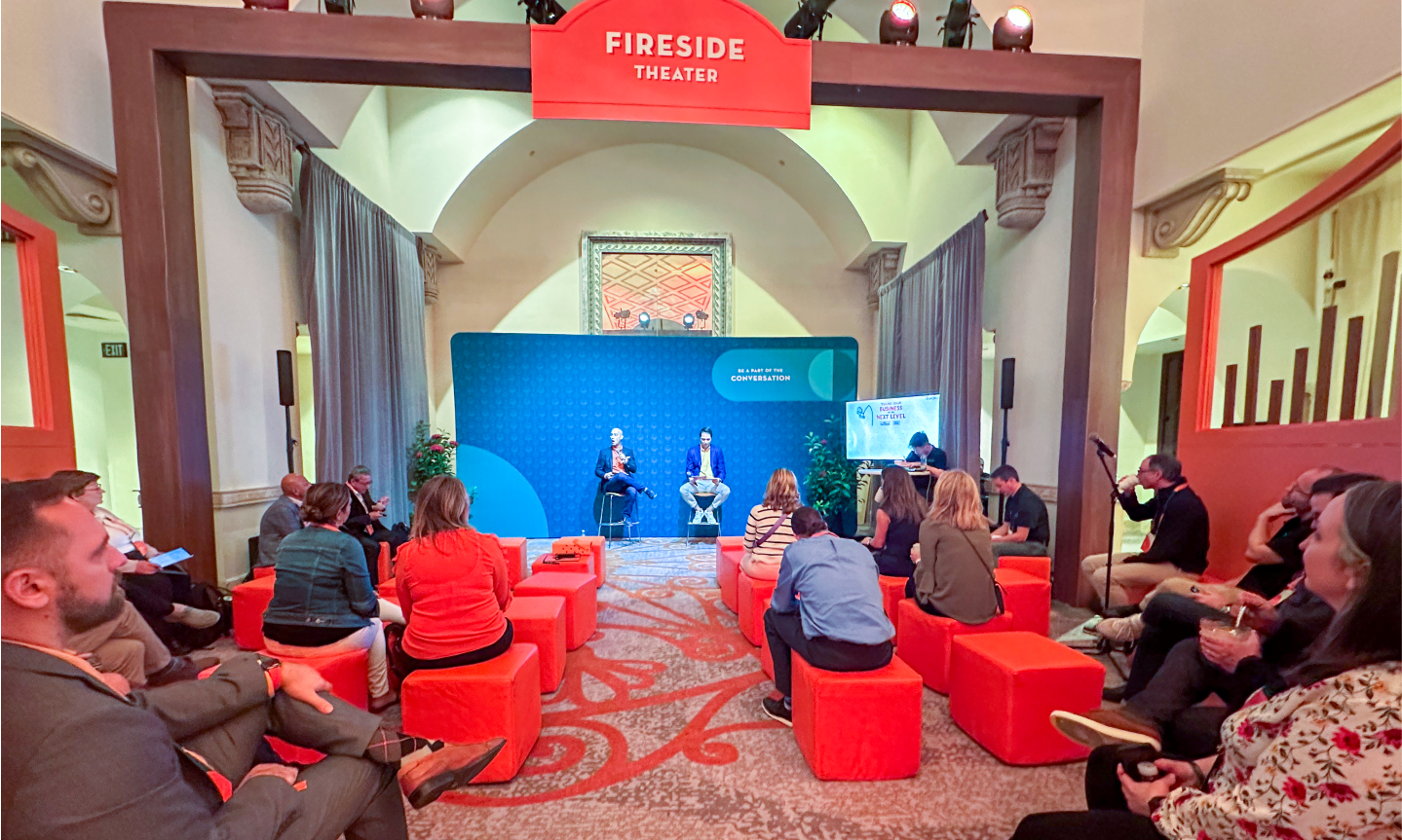 FUSE Fireside Theater: intimate 40-seat venue